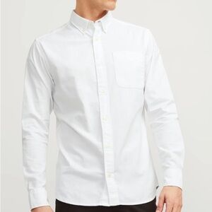 Goodfellow & Co White Oxford Button Up Shirt | Size S